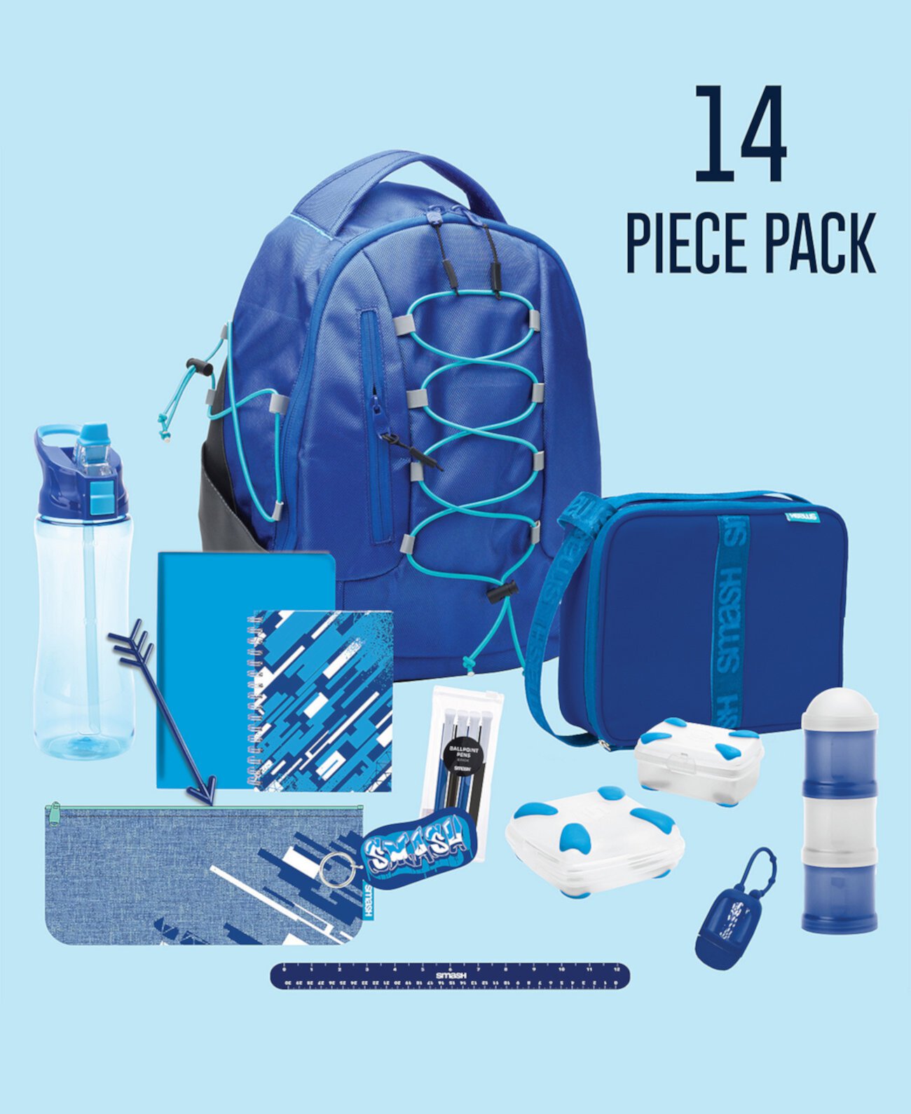 Банджи-рюкзак, набор из 16 предметов Smash