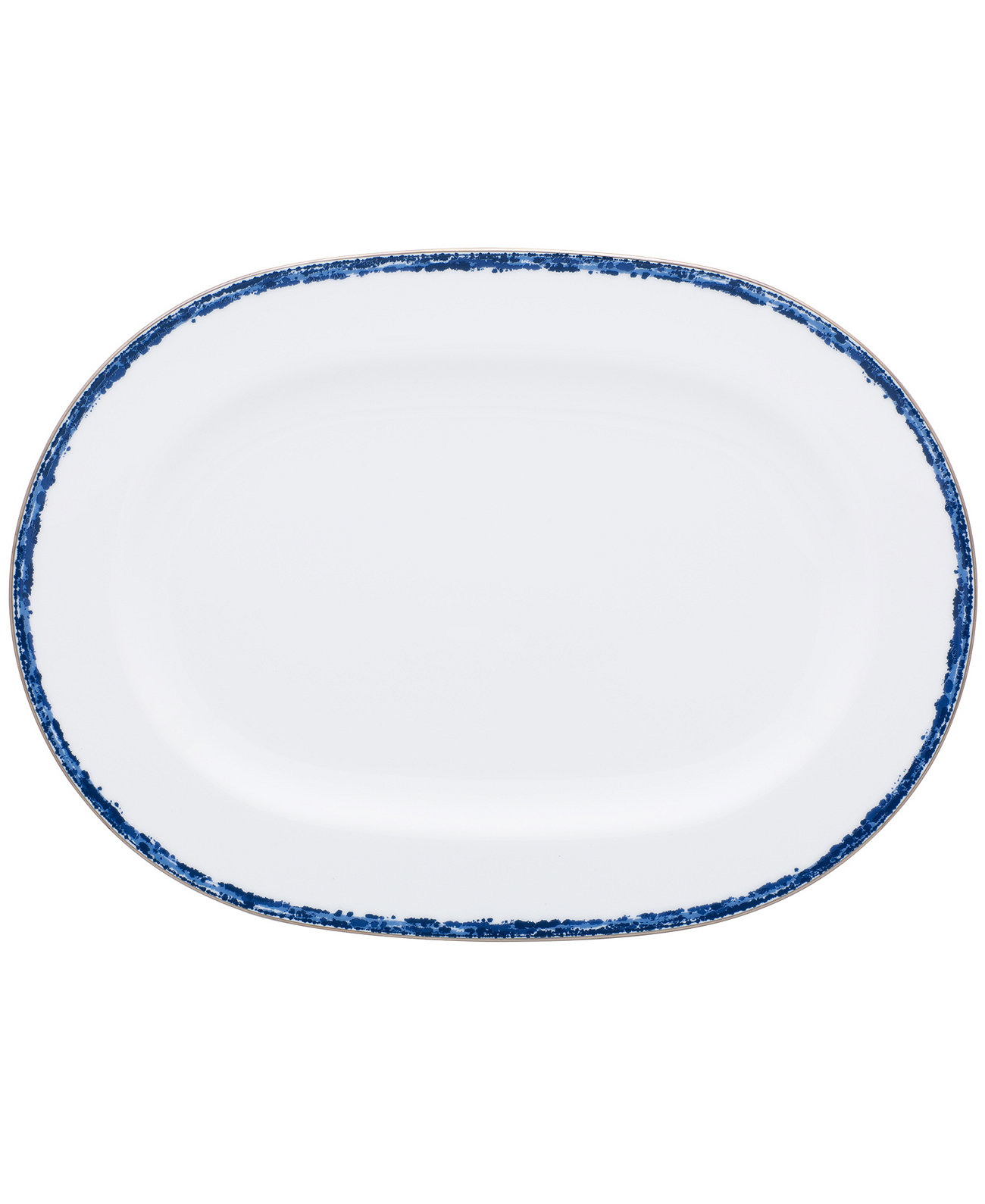 Rill Oval Platter, 14" Noritake