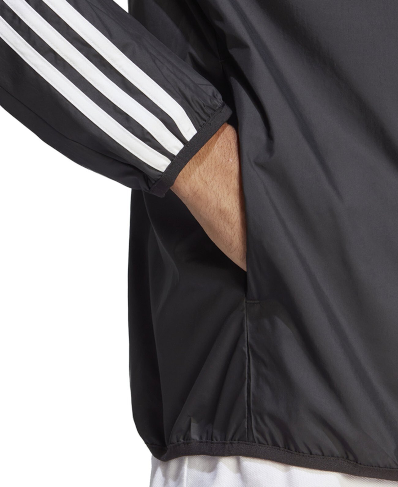 Мужская тканая ветровка Essentials с тремя полосками и логотипом Adidas