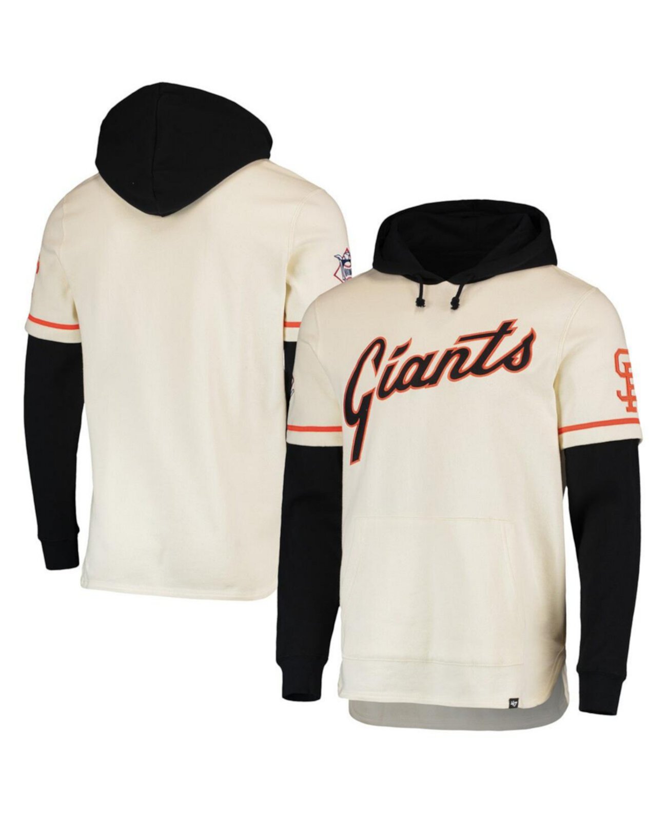 Мужской Пуловер '47 Trifecta Shortstop San Francisco Giants '47 Brand