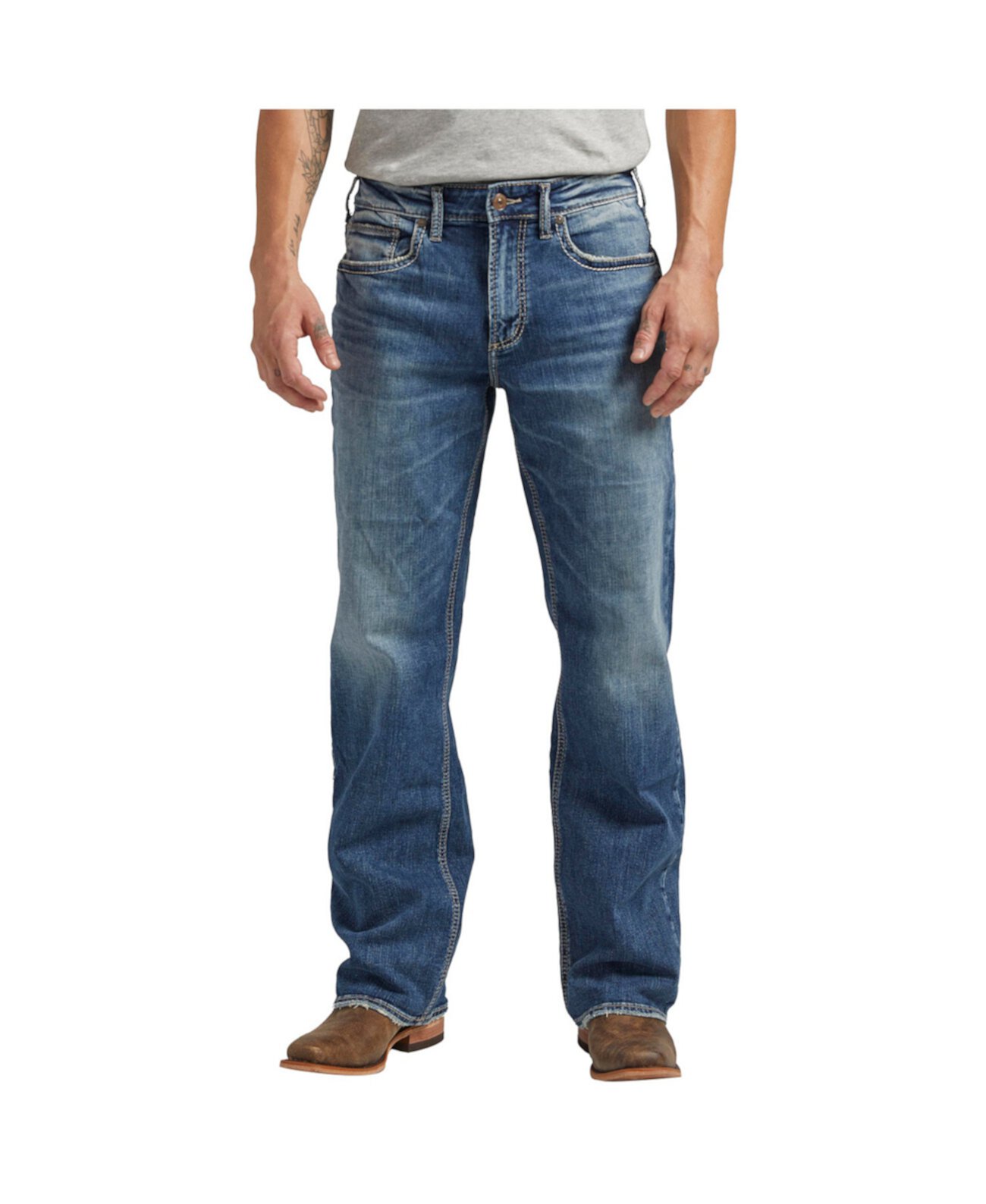 Мужские Прямые Джинсы Silver Jeans Co. Zac Silver Jeans Co.