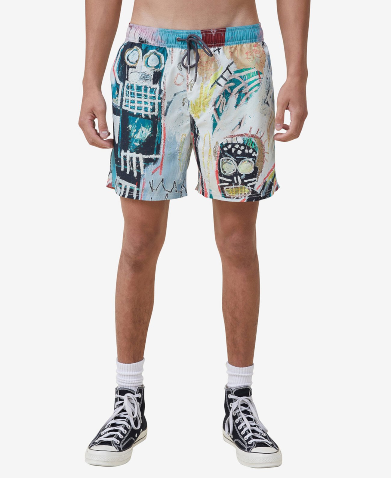 Men's Basquiat Kahuna Hybrid Shorts COTTON ON