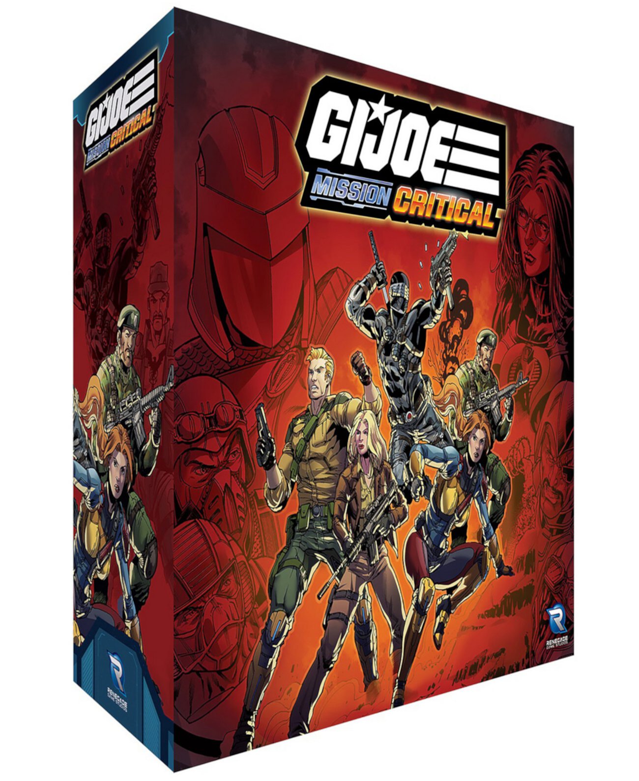 Г.И. Joe Mission Critical Core Box, кооперативная настольная игра, ролевая игра, время игры 50-70 минут Renegade Game Studios
