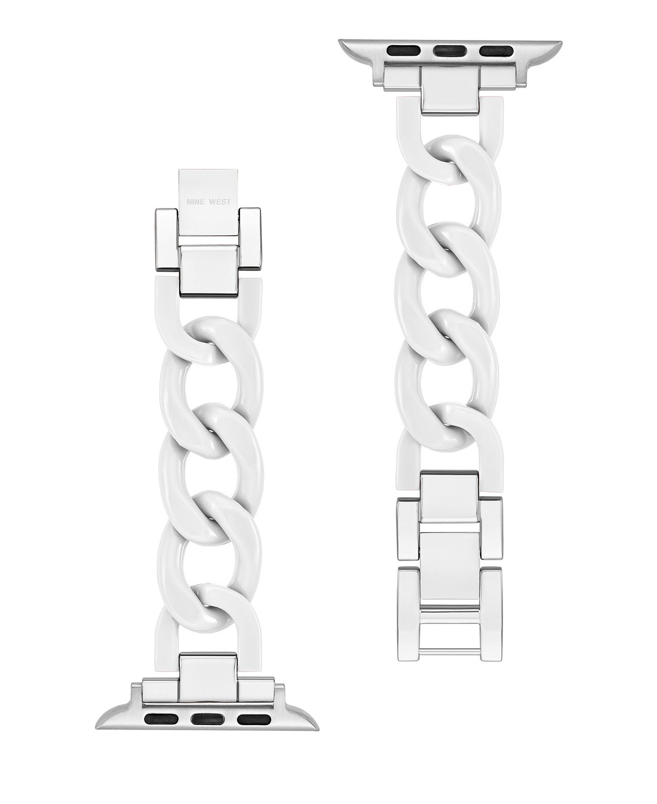 Женский пластиковый браслет-цепочка, совместимый с Apple Watch 42/44/45/Ultra/Ultra 2 Nine West