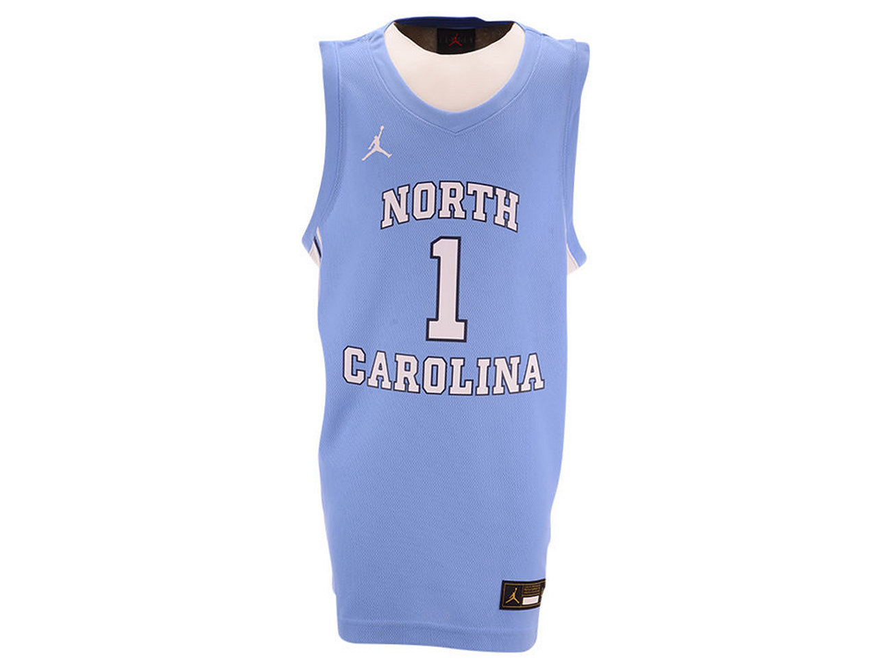 Детская игровая майка Jordan North Carolina Tar Heels для мальчиков и девочек с номером Jordan