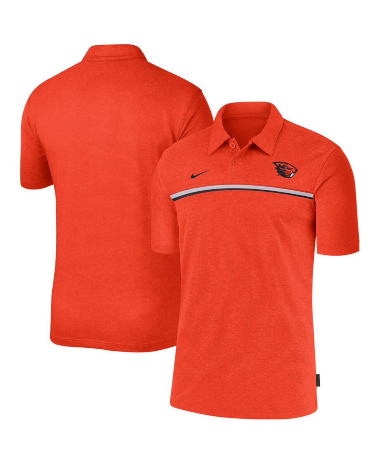 Мужская оранжевая рубашка-поло Coaches Performance раннего сезона Oregon State Beavers 2020 Nike