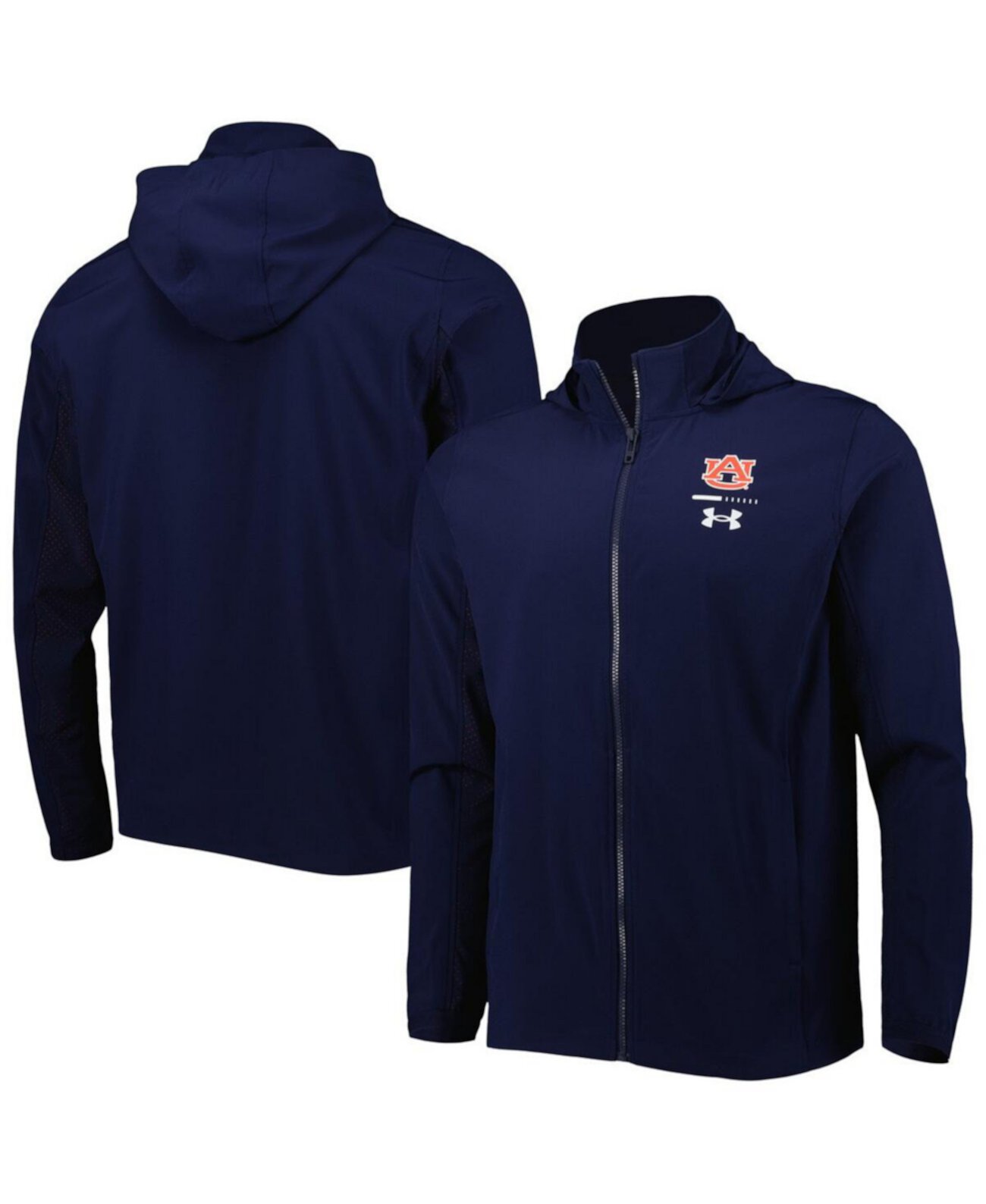 Мужская Куртка Under Armour Auburn Tigers Swoven Performance на Молнии Under Armour