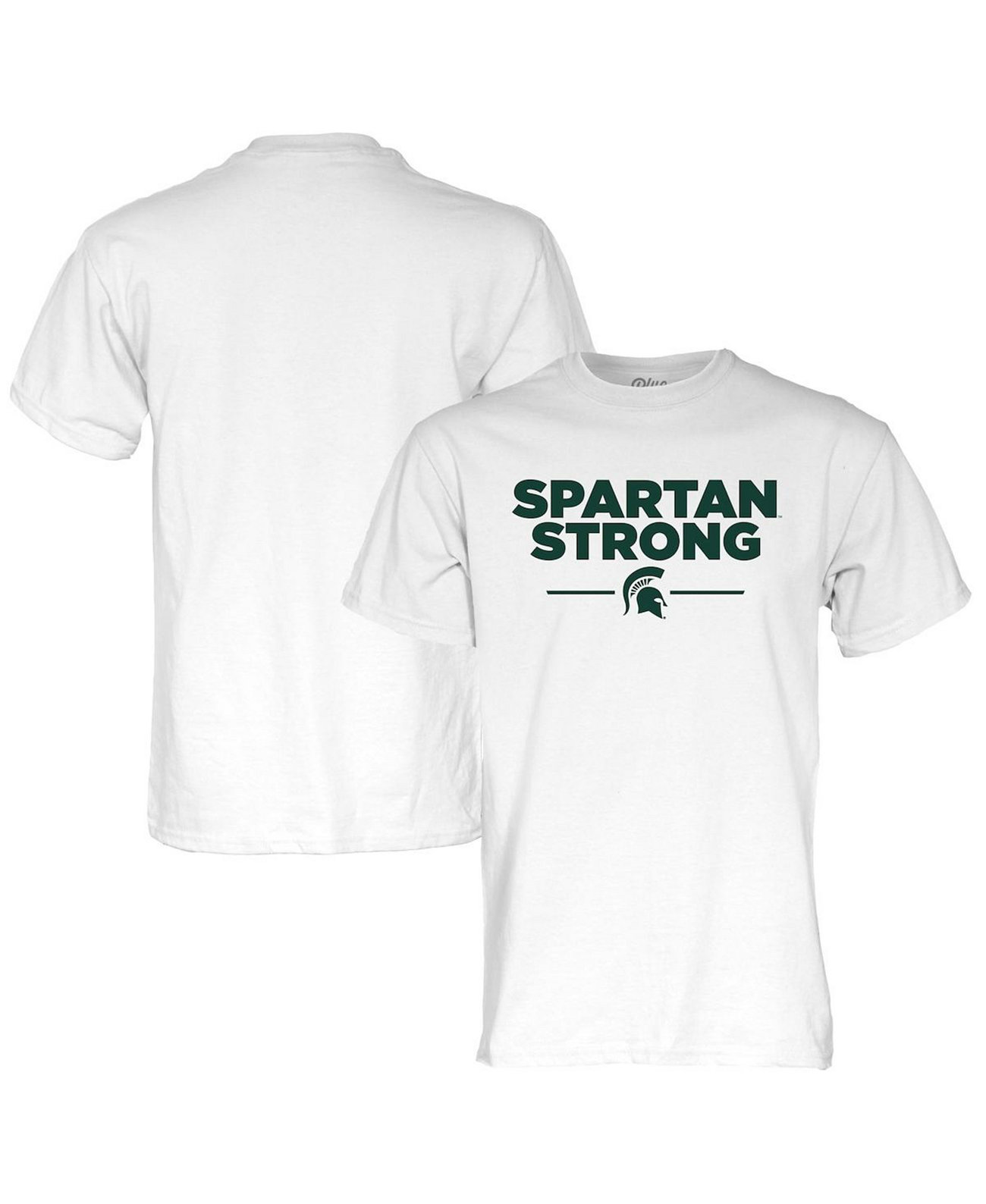 Мужская белая футболка Michigan State Spartans Spartan Strong Step Ahead