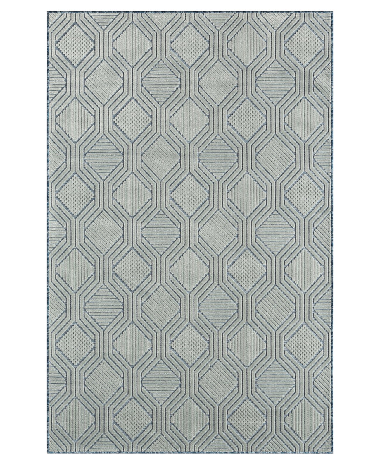 Vance VERND82108 5' x 7' Area Rug LR Home