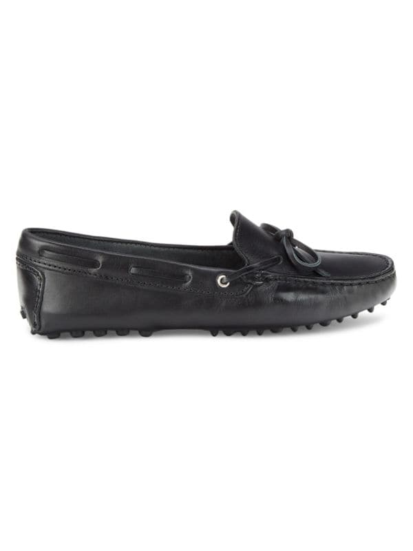 Женские Мокасины Saks Fifth Avenue Leather Driving Loafers Saks Fifth Avenue