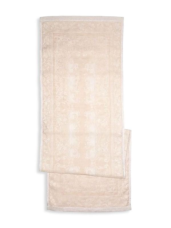 Arboretum Floral Linen Table Runner French Home