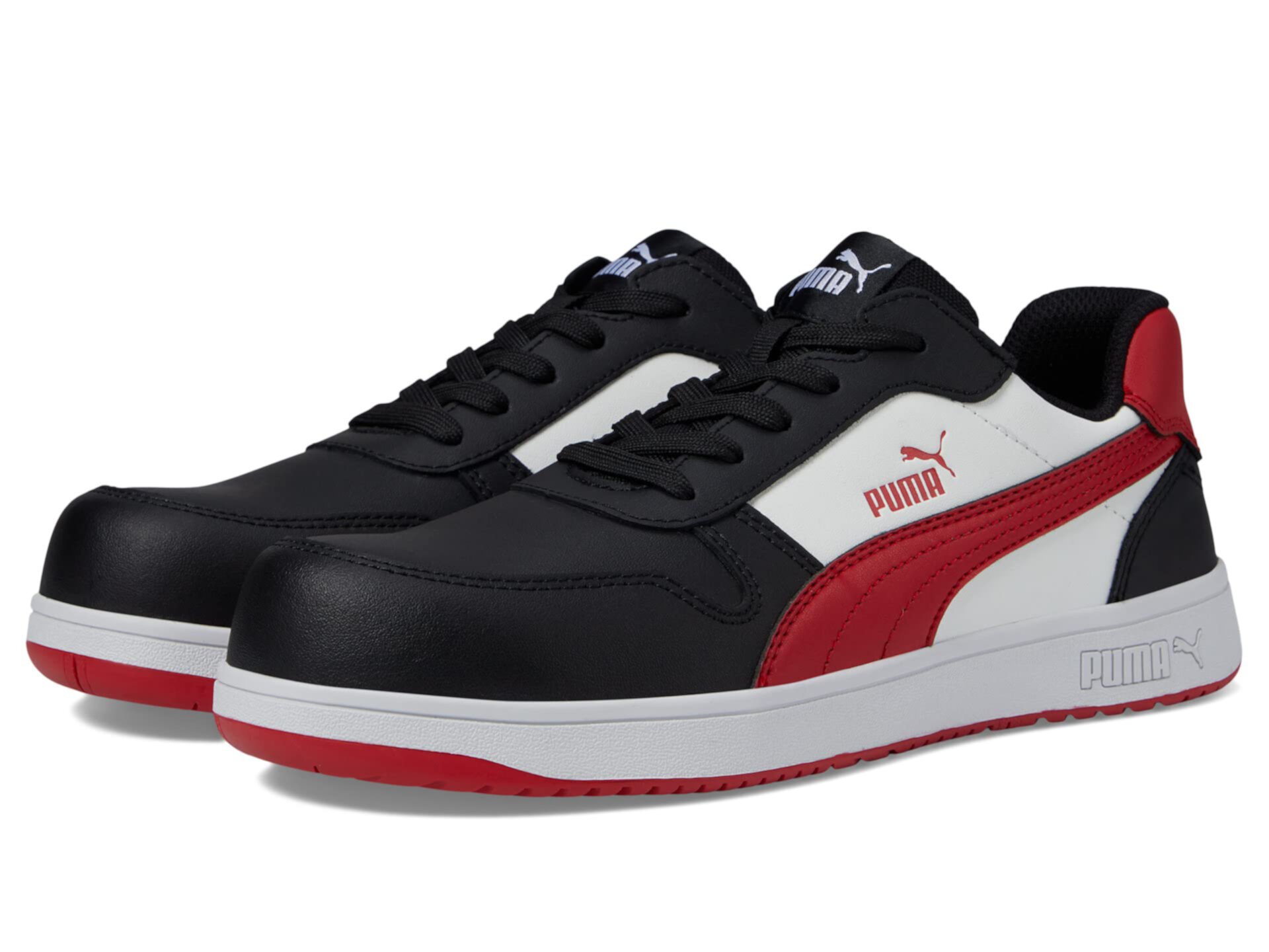 Кроссовки PUMA Frontcourt Low с композитным носком и антискользящей подошвой Puma