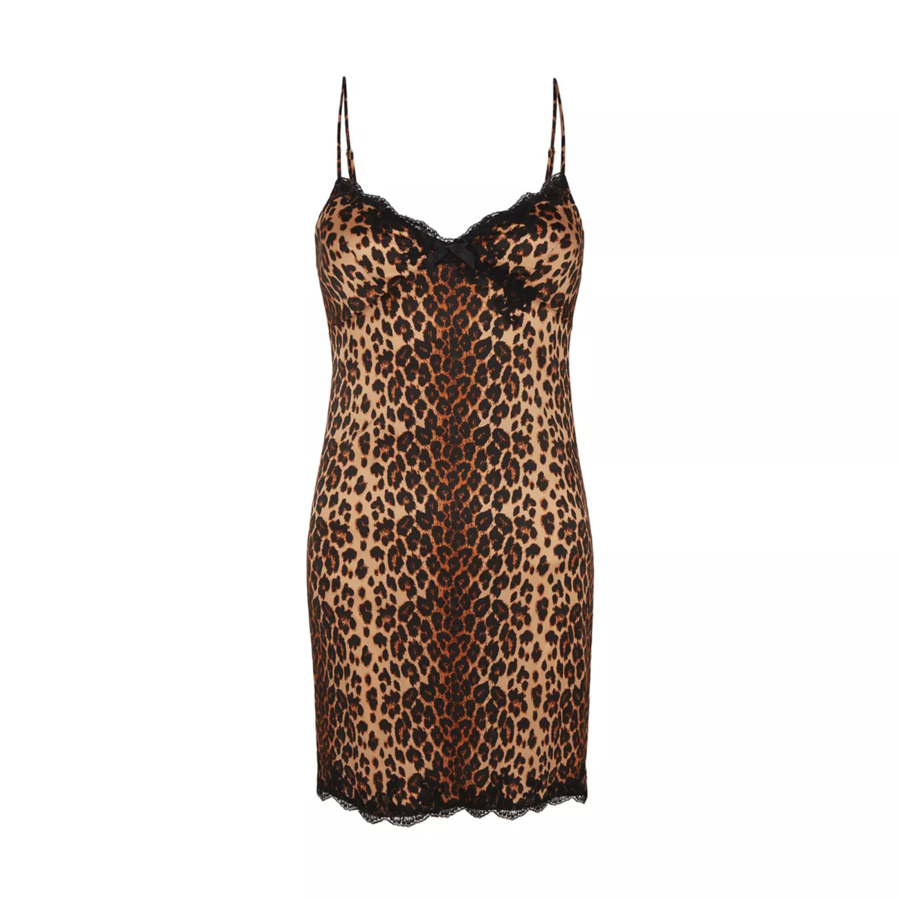 Шелковое платье-комбинация Molly с леопардовым принтом Agent Provocateur