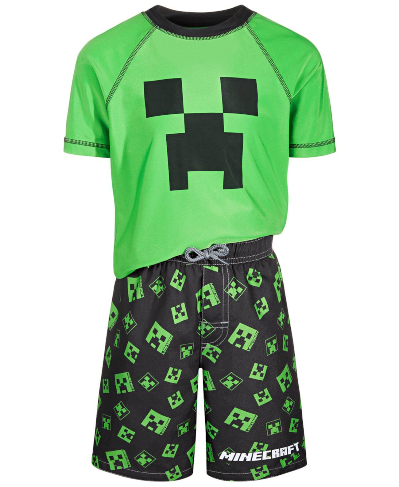 Набор из рашгарда и шорт для плавания Little Boys Minecraft Dreamwave