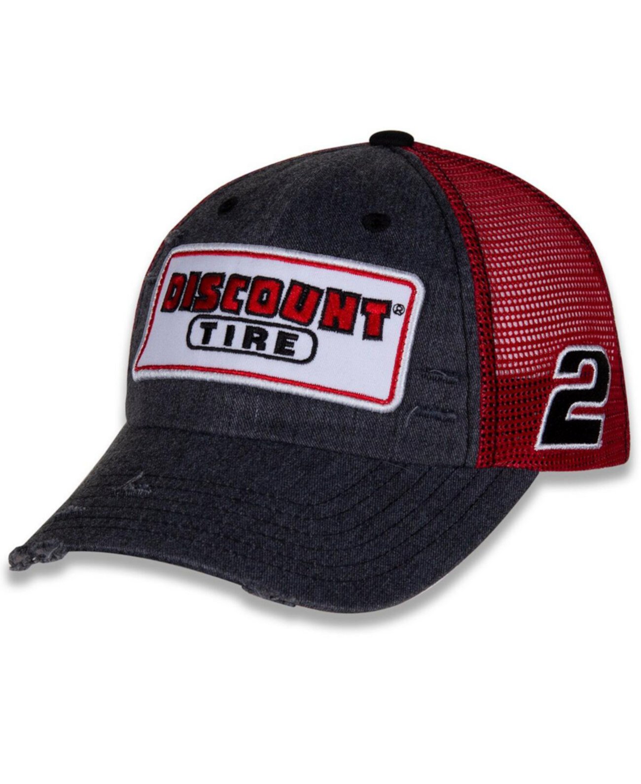 Мужская черная регулируемая шляпа Austin Cindric в стиле ретро с нашивкой Snapback Team Penske