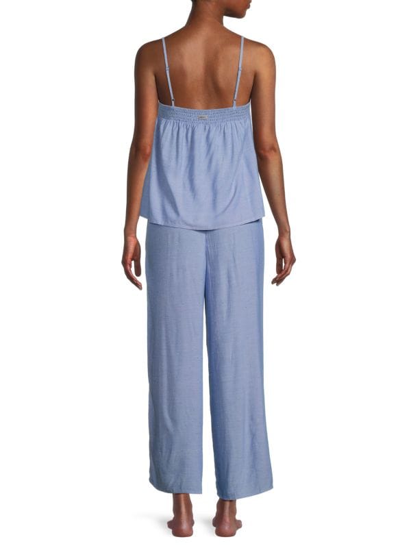 Пижамный комплект из 2 предметов: топ на бретельках и брюки DKNY