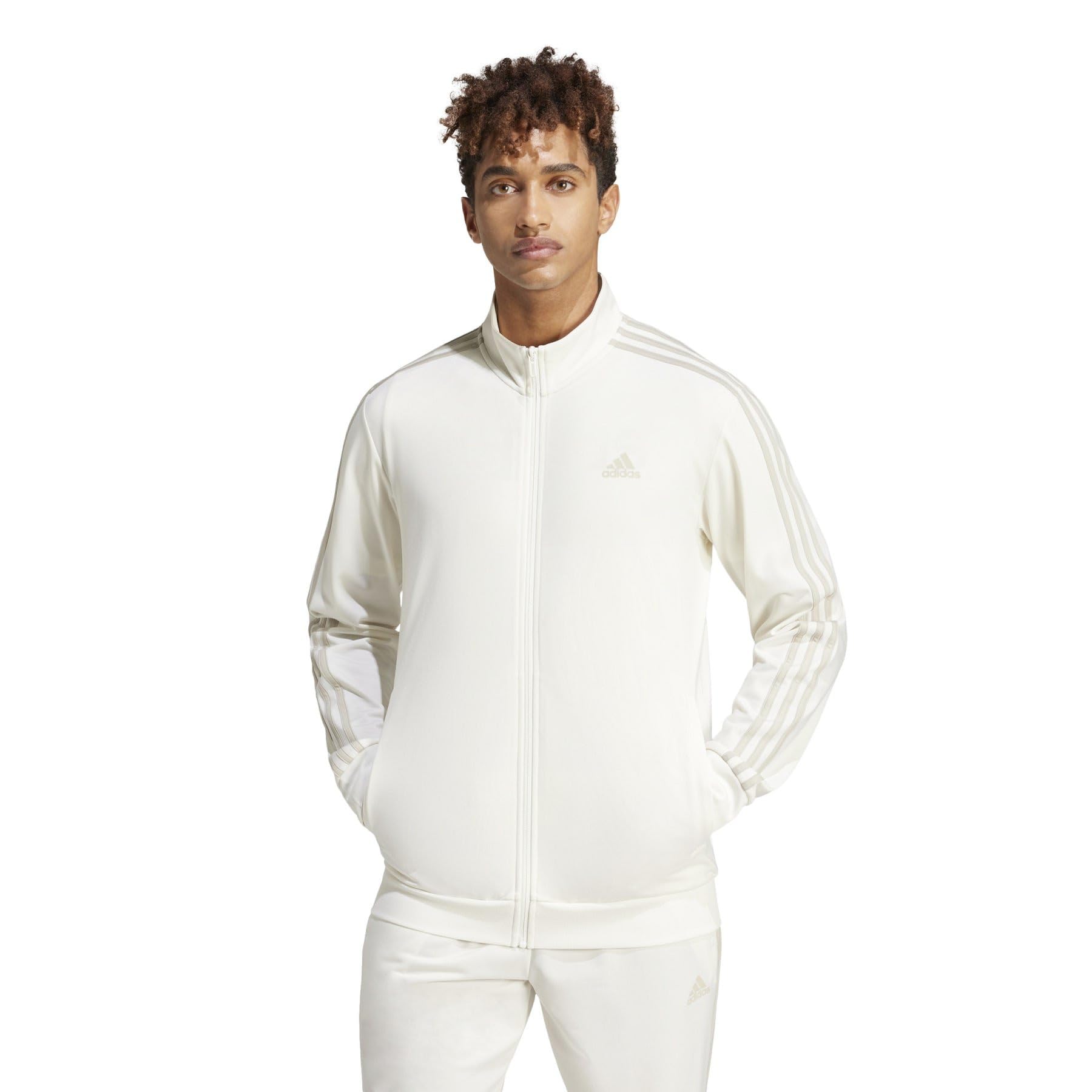 Спортивная куртка с 3 полосками Essentials Warm-Up Adidas