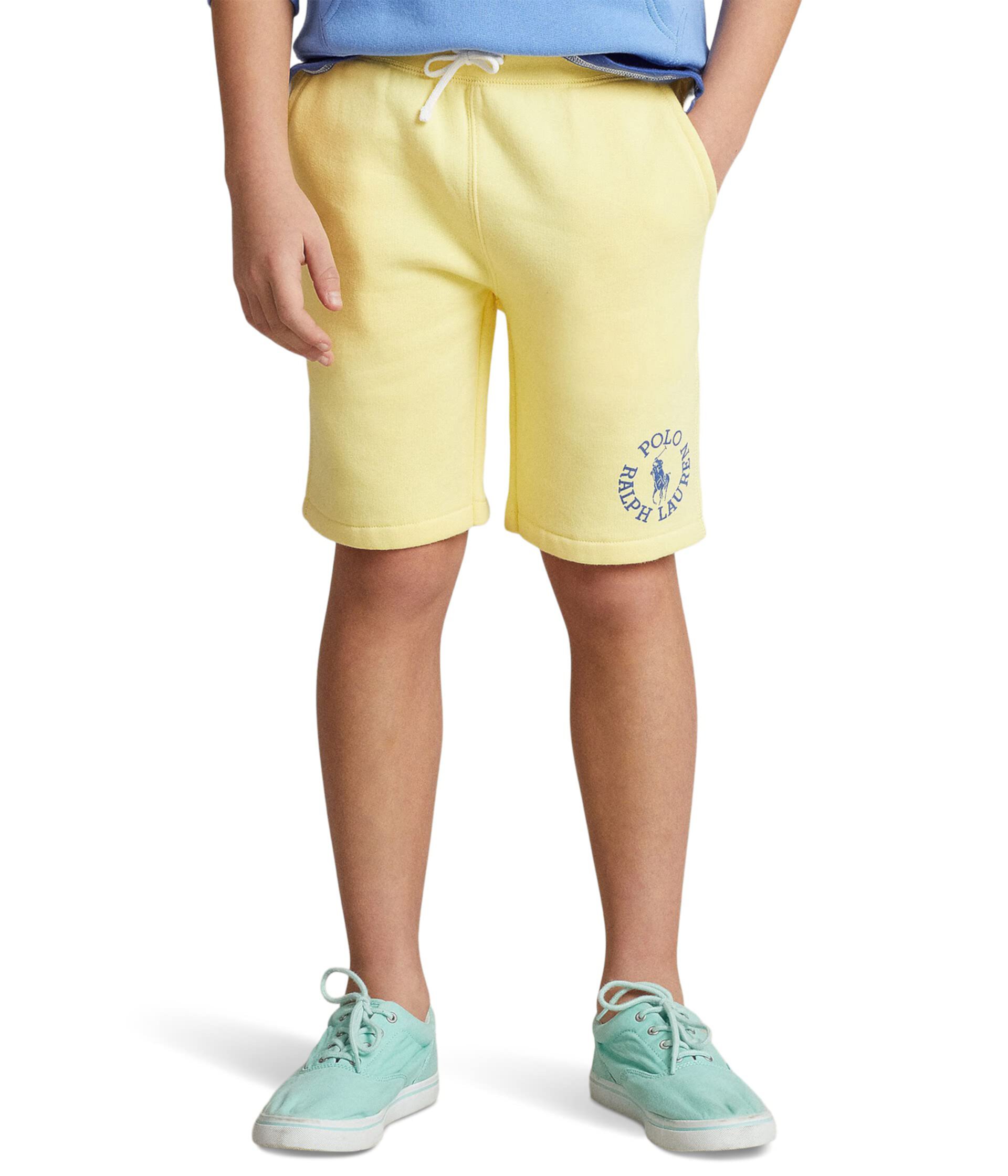 Флисовые шорты с логотипом Big Pony (для больших детей) Polo Ralph Lauren
