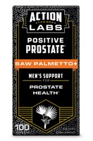 Saw Palmetto+ For Men - Положительный эффект простаты - 100 растительных капсул Action Labs