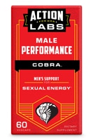 Cobra Male Performance For Sexual Energy -- 60 VegCaps Action Labs