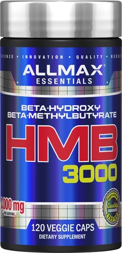 HMB 3000 - 120 вегетарианских капсул для поддержки мышечной массы ALLMAX