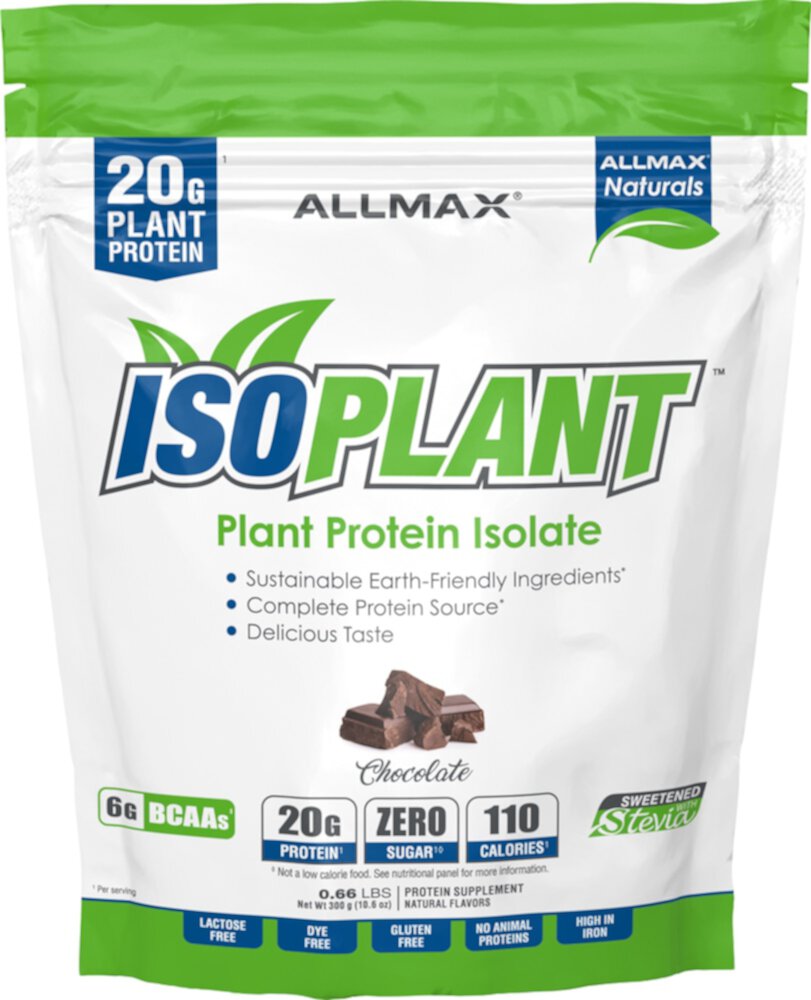 Шоколад IsoPlant — 10,6 унции ALLMAX