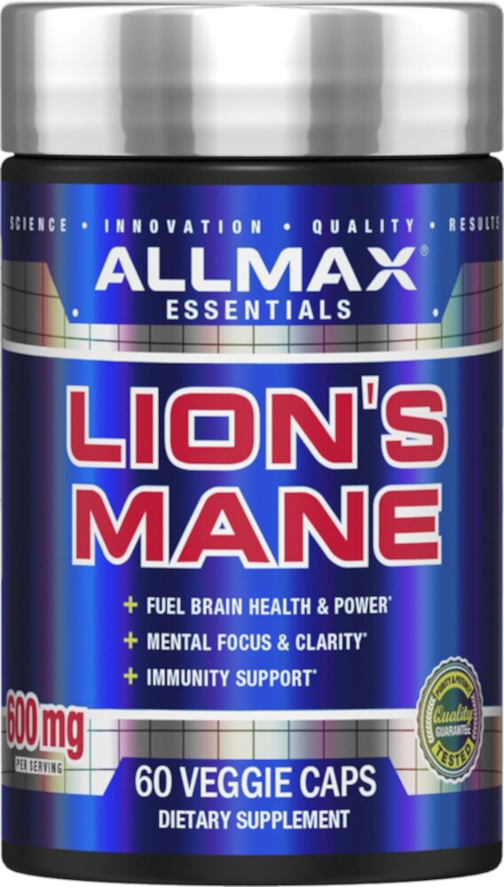 Lion's Mane -- 60 Veggie Caps (Вегетарианские капсулы) ALLMAX