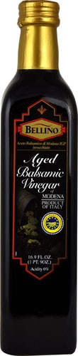 Традиционный бальзамический уксус из Модены, 500 мл, кислотность 6%, без жиров и натрия Bellino