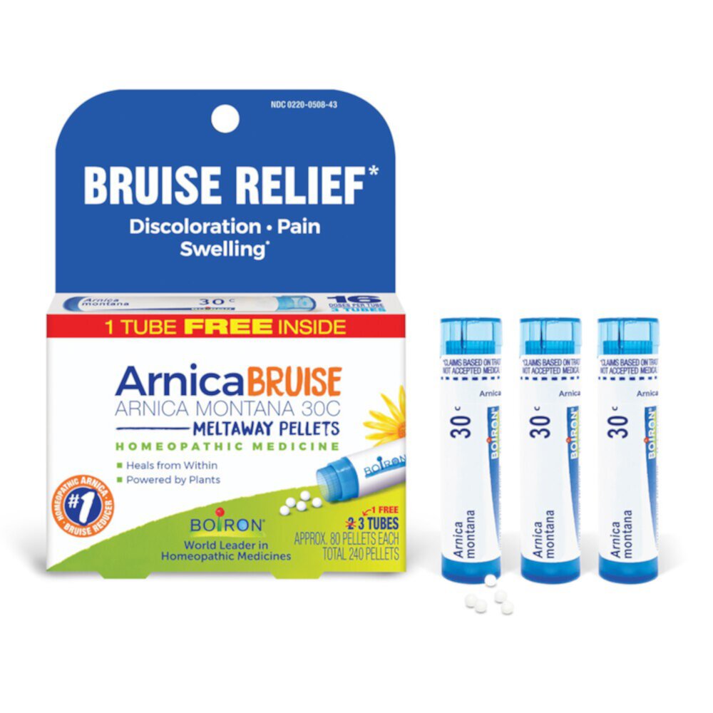 Arnica Bruise Bonus Pack -- 3 Tubes Boiron