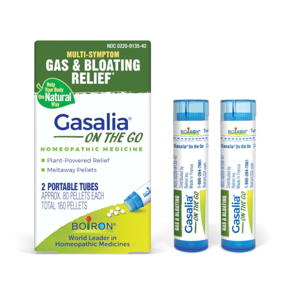 Gasalia On the Go -- 2 Tubes Boiron