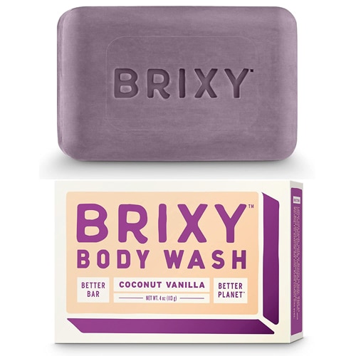 Мыло для тела - Кокосовая ваниль - 4 унции Brixy