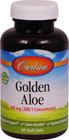 Золотое алоэ — 100 мг — 60 мягких капсул Carlson