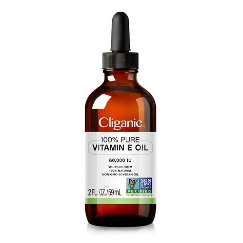 100% чистое масло с витамином Е — 2 жидких унции Cliganic