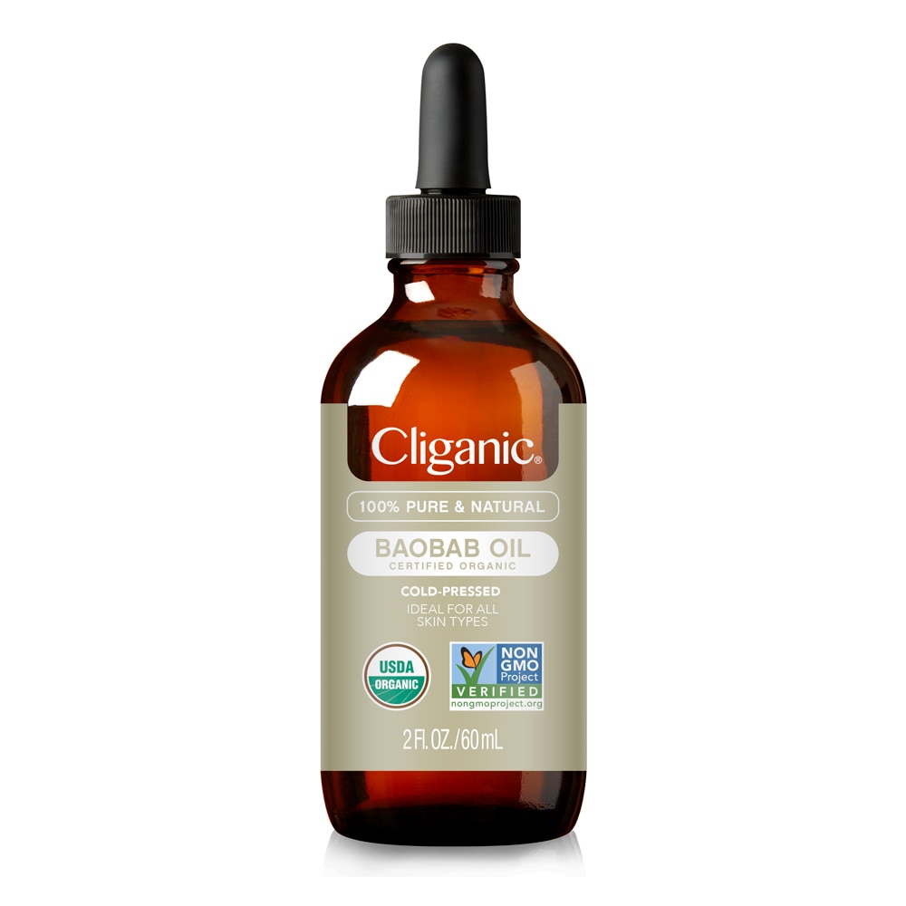 Органическое масло баобаба — 2 жидких унции Cliganic