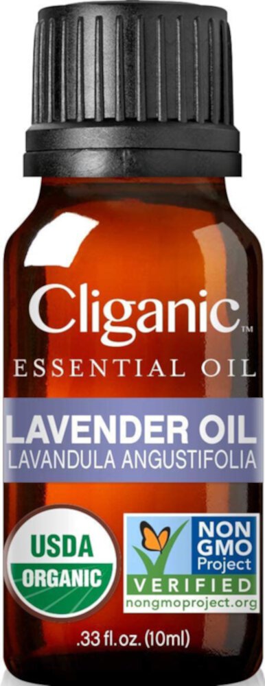 Органическое лавандовое масло — 0,3 жидких унции Cliganic