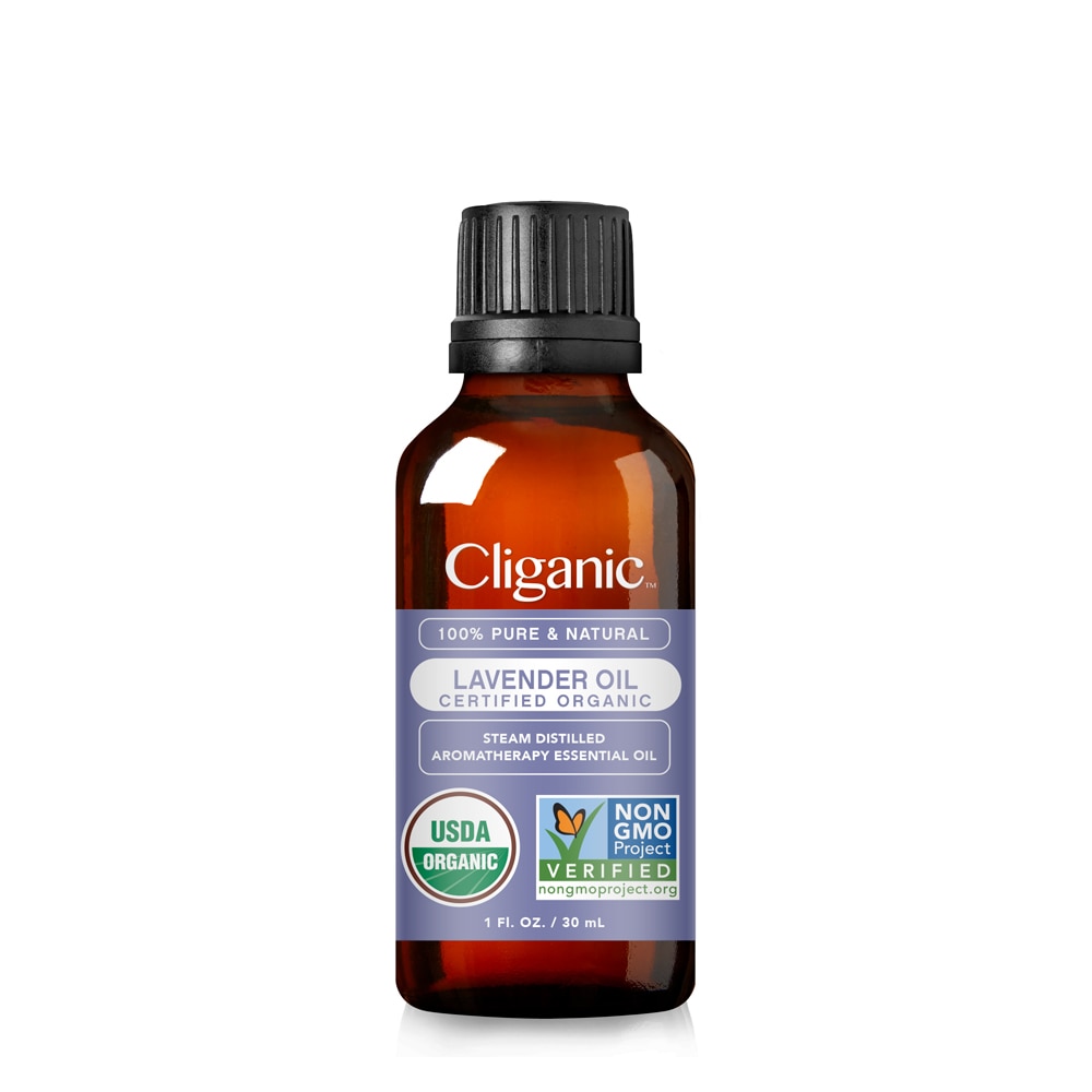 Органическое лавандовое масло — 1 жидкая унция Cliganic