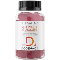 Витамин D3 в жевательных конфетах - 5000МЕ - 60 жевательных конфет - Codeage Codeage