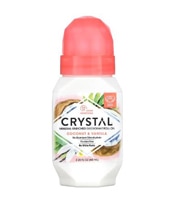 Шариковый минеральный дезодорант с кокосом и ванилью - 2,25 жидких унции Crystal
