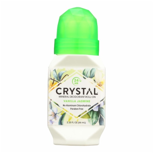 Минеральный шариковый дезодорант с ванилью и жасмином -- 2,25 жидких унции Crystal