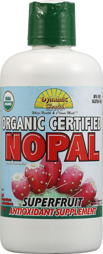 Сертифицированная органическая смесь соков Nopal, 33,8 жидких унций Dynamic Health