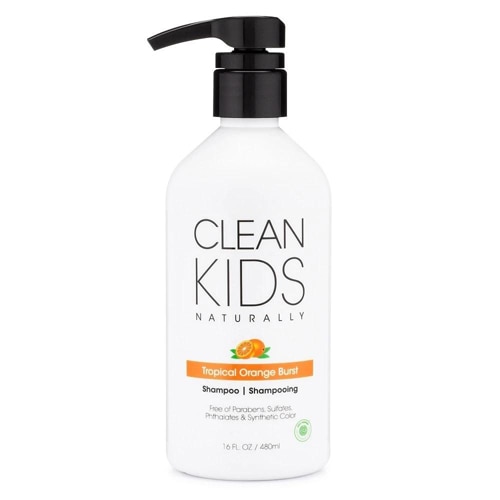 Clean Kids Naturally Shampoo Тропический апельсиновый взрыв -- 16 жидких унций Gabriel