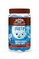 Kids Sleep Supplement -- 80 Chocolate Pieces Good Day Chocolate