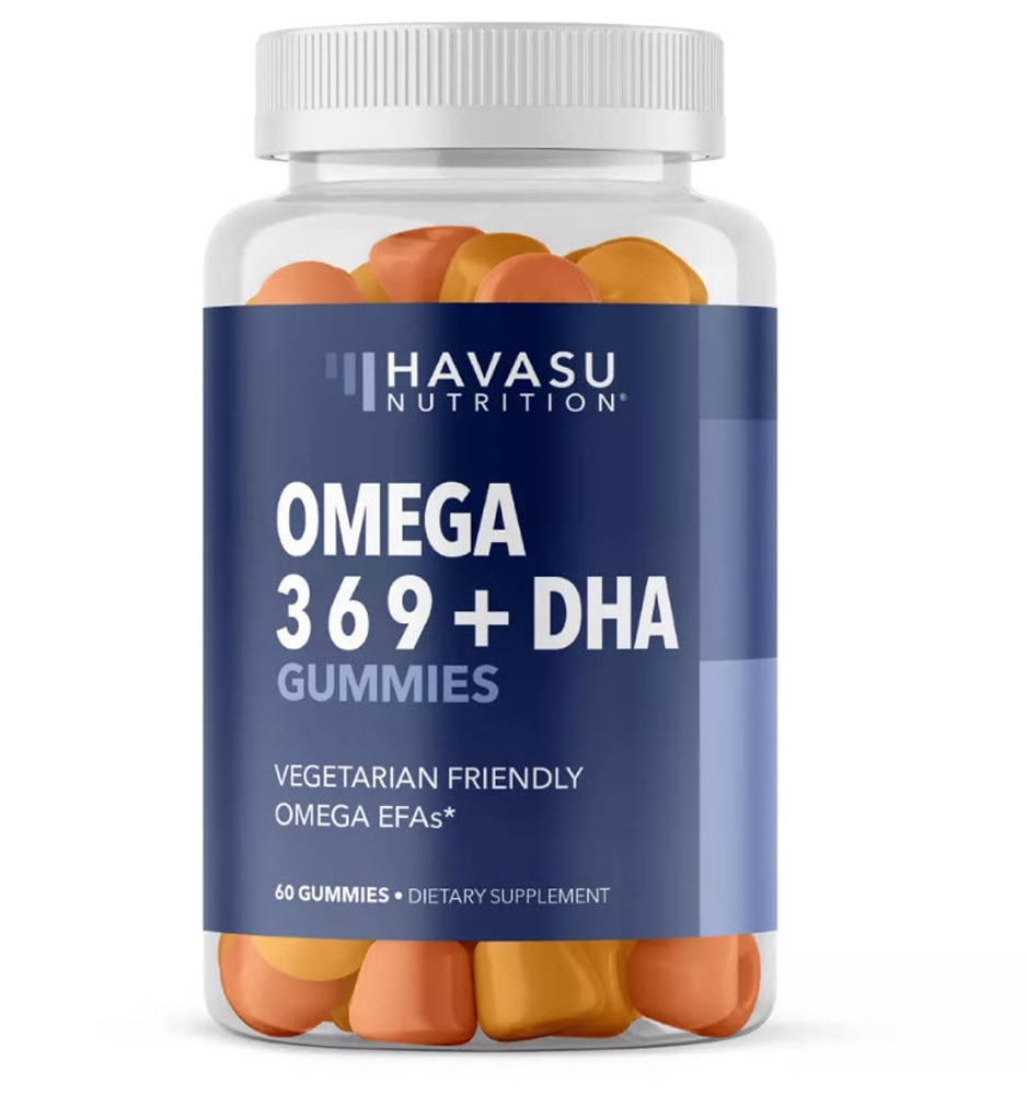 Жевательные конфеты Omega3 6 9 + DHA — 60 жевательных конфет Havasu Nutrition