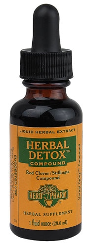 Herbal Detox™ Cleanse & Detoxify -- 1 fl oz (Жидкие унции) Herb Pharm