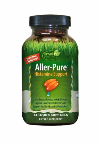 Aller-Pure Поддержка Гистамина - 54 Жидкие Капсулы - Irwin Naturals Irwin Naturals