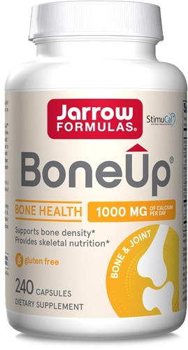 BoneUp 1000 мг - 240 капсул, поддержка здоровья костей и суставов Jarrow Formulas