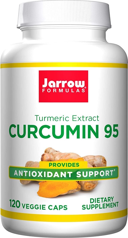 Куркумин для костей и суставов 95 – 500 мг – 120 растительных капсул Jarrow Formulas