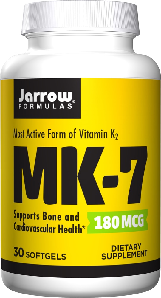 Bone & Joint MK-7 -- 180 мкг -- 30 гелевых капсул Jarrow Formulas