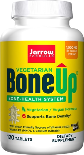 Вегетарианско-веганская добавка Bone & Joint BoneUp -- 120 таблеток Jarrow Formulas