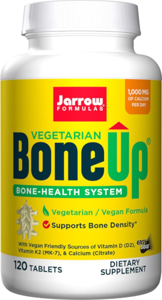 Bone & Joint BoneUp Vegetarian-Vegan Supplement -- 120 Tablets (Таблетки) Jarrow Formulas